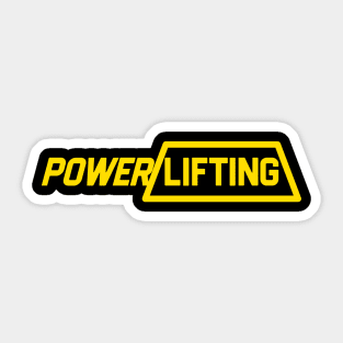 Power Lifting Sticker